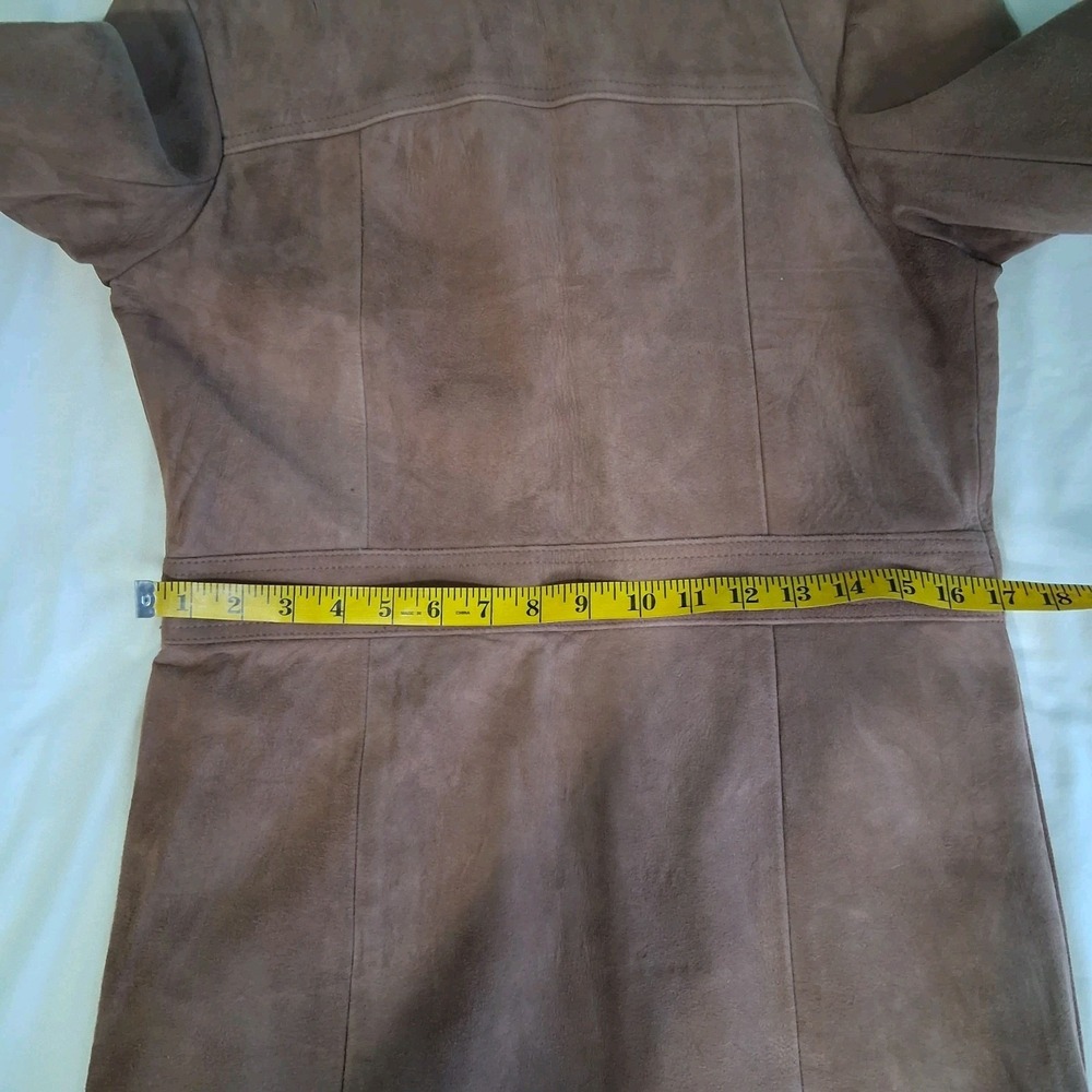 Vintage New England Sportswear Co. Leather Suede Lined Jacket Western Steampunk - Picture 5 of 16